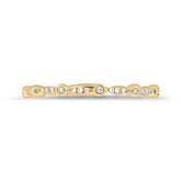 0.06ct 14k Yellow Gold Diamond Lady's Band